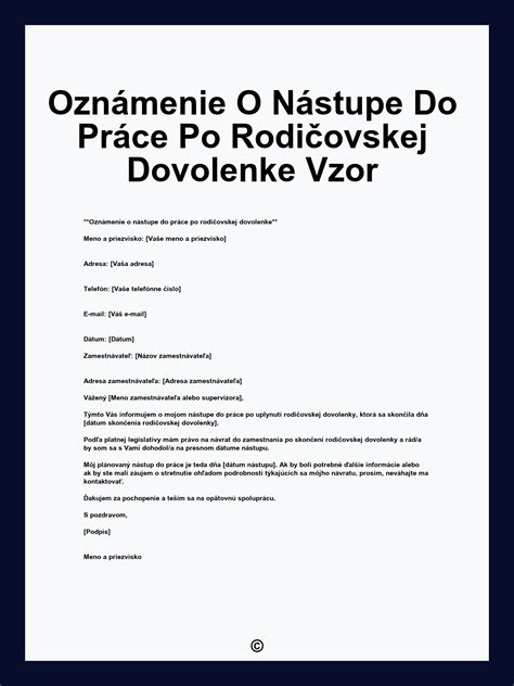 Ilustrace zobrazující rodinu, která se připravuje na návrat jednoho z rodičů do práce po rodičovské dovolené.