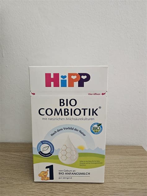 infografika zobrazující strukturu a klíčové složky HiPP BIO Combiotik 1