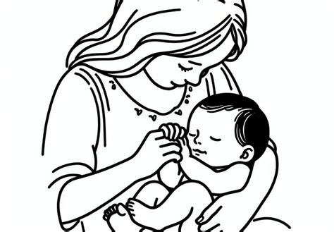 Ilustrační obrázek matky s dítětem u notebooku, symbolizující online vzdělávání.