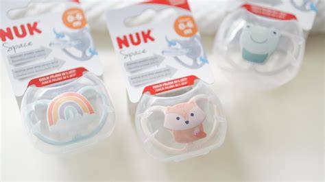 NUK produktové řady a ortodontický tvar