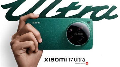 Grafické shrnutí: vlajkové telefony Xiaomi 17, 17 Ultra a jejich klíčové specifikace