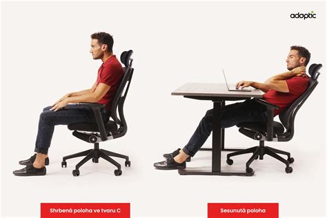 Infografika: Ergonomická poloha M a C, správné vedení popruhů