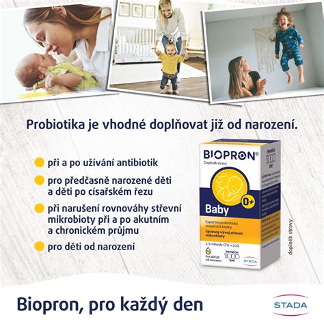 balení Biopron Baby kapky s kapátkem