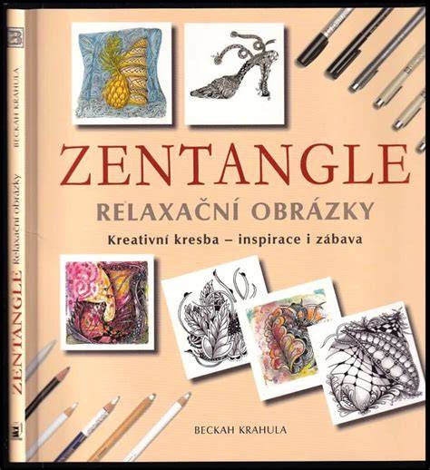 Ukázky Zentangle techniky a relaxační kresba