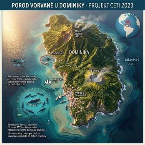 Schéma skupinové péče vorvaňů o novorozené mládě