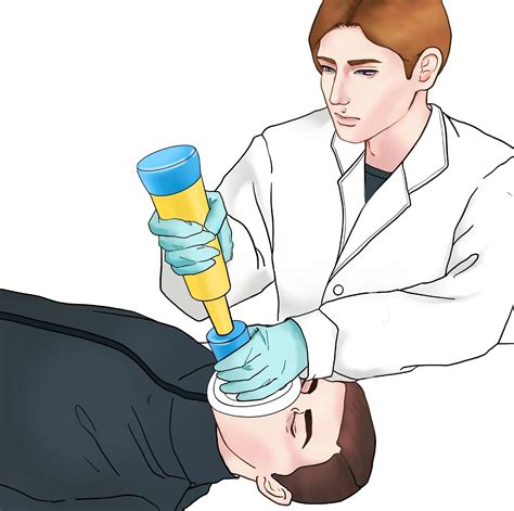 Schéma první pomoci při dušení u dítěte s vyznačením míst pro údery mezi lopatky a stisky hrudníku.