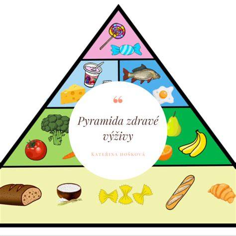 Infografika: Pyramida zdravé výživy pro děti