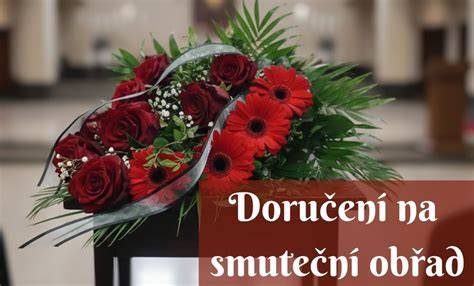 doručení kytic a přání