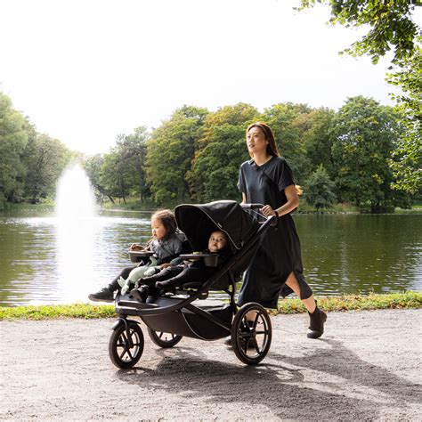 Detailní záběr na kočárek Thule Urban Glide 2 Double