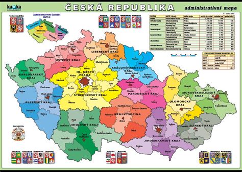 Mapa regionů s vyznačenými městy a místy narození uvedených osob