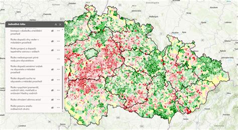 Mapa zobrazující regionální rozkročující porody a přístup k porodní péči v ČR
