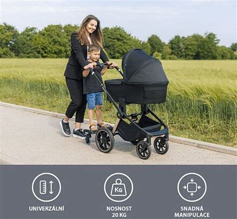 schéma panoramatického odvětrávacího systému kočárku Royal3