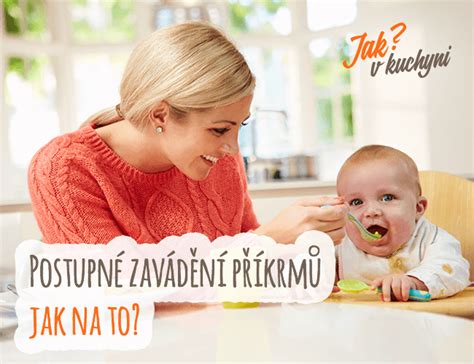 Infografika: Cesta zavádění příkrmů a doporučené dávkování dle věku dítěte