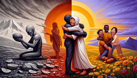 Ilustrační fotografie zobrazující podporující objetí mezi matkou a partnerem.