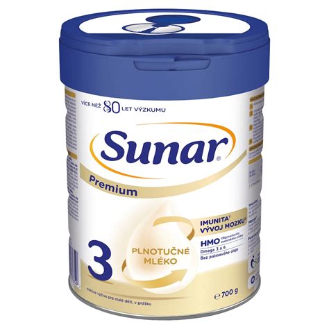Detailní složení Sunar Premium 3
