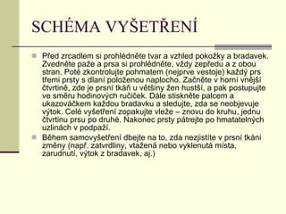 Schéma struktur prsu a mlékovodů