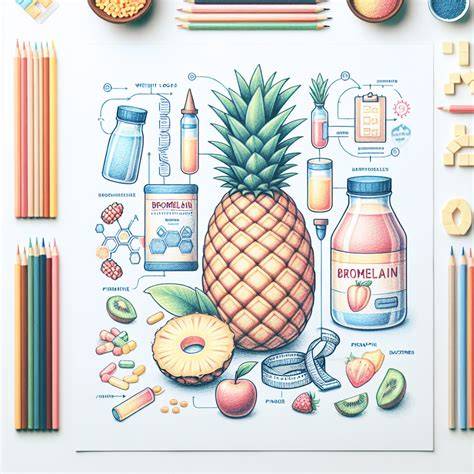 Infografika: Jak funguje bromelain a jeho hlavní mechanismy