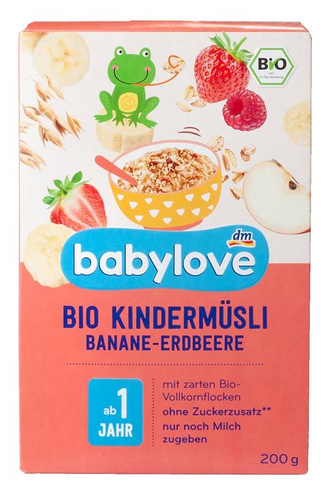 ilustrační foto dětských kaší a müsli tyčinek Babylove