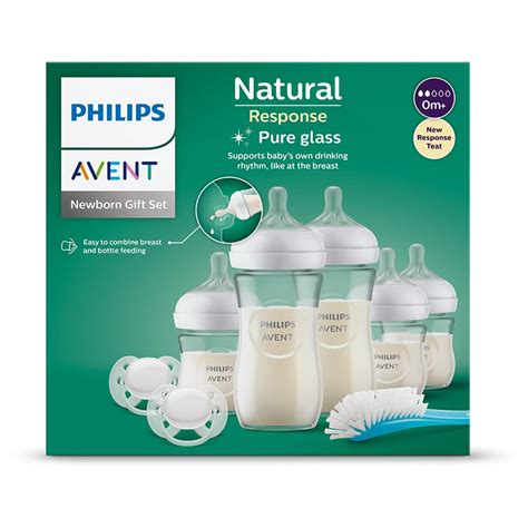 Ilustrace různých produktů Philips Avent pro krmení dětí