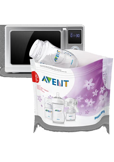 Ilustrace sterilizátoru dětských lahví Philips Avent