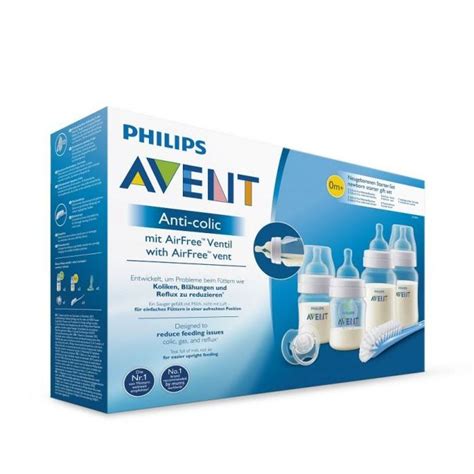 Obsah startovní sady Philips Avent Classic+ s ventilem AirFree