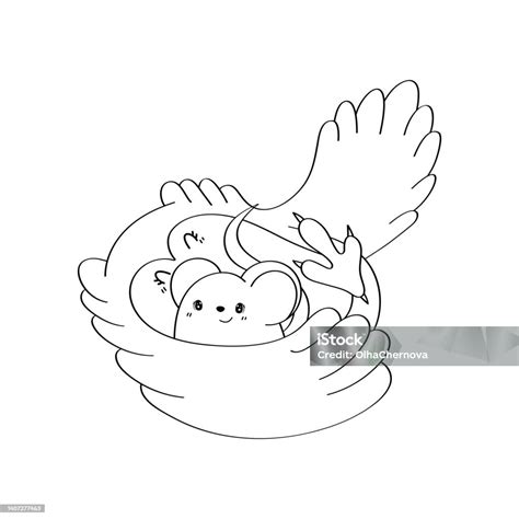 ilustrace miminka v roztomilém oblečení