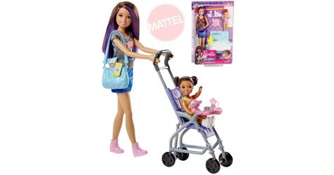 různé tematické sety s miminky Barbie