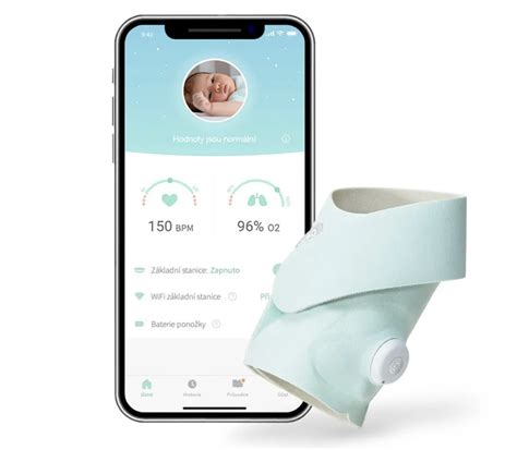 Monitor dechu pro miminka a jeho signalizace.