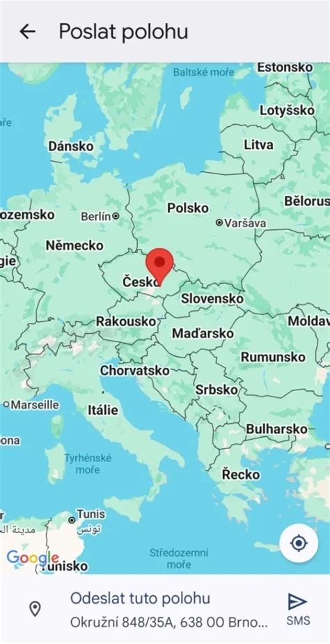 Mapa polohy Apolináře a jeho dostupnost
