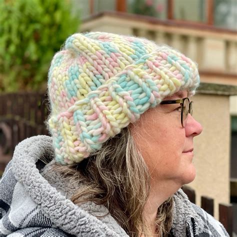 ilustrace pletení dětské čepice