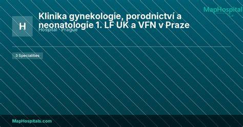 Infografika: Struktura kliniky Gynekologie, porodnictví a neonatologie 1. LF UK a VFN v Praze