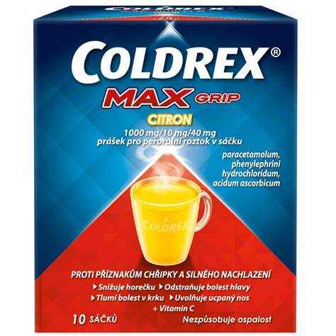 Infografika: Jak správně připravit perorální roztok Coldrex MaxGrip citron
