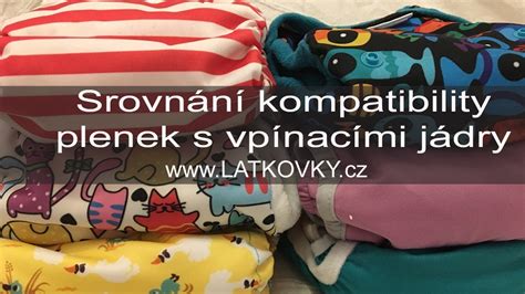 Srovnání různých značek látkových plen