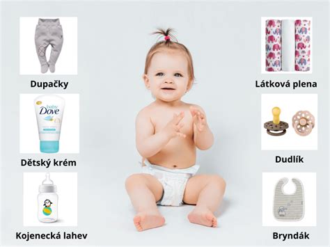 Infografika: Must-have výbava pro miminko
