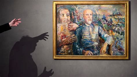 Pražský pohled od Oskara Kokoschky