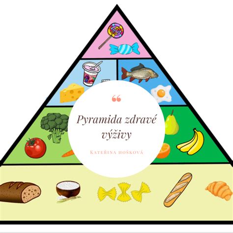 Ilustrace zdravých a nezdravých potravin pro děti