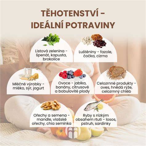 Infografika: Jak se mění výživa kojící matky a co je třeba doplňovat do jídelníčku