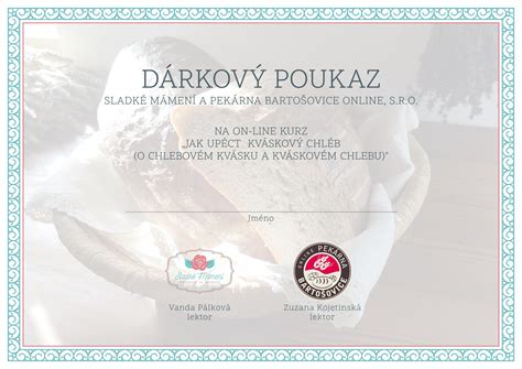 Přehled balíčků a dárkových poukazů