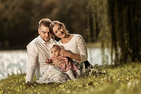 Portréty rodiny a miminka - emotivní momentky