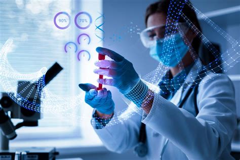 Laboratorní technik provádí kontrolu kvality vzorků kojenecké výživy.