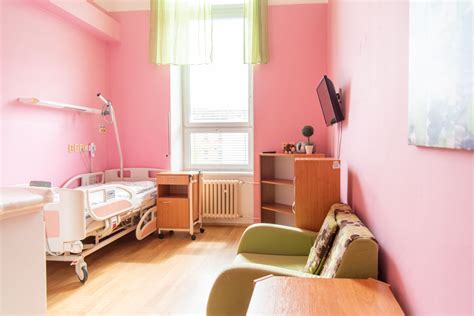 fotografie pokoje na oddělení šestinedělí