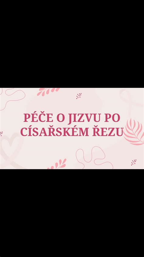 detailní záběr na hojící se jizvu po císařském řezu