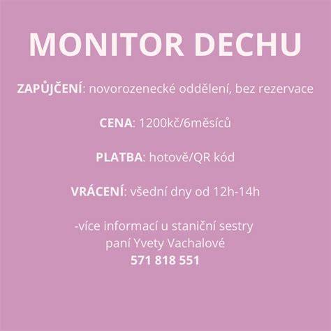 Infografika: Jak funguje monitor dechu a kdy upozorní alarm