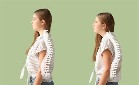 Infografika ergonomie nosítek: poloha M, podsazení pánve, zakulacení zad