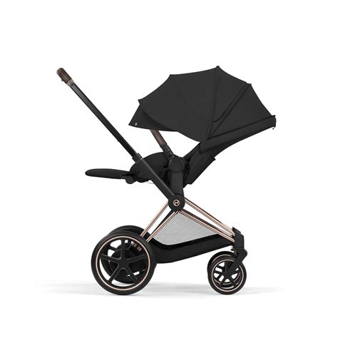 Infografika: srovnání modelů Cybex Priam, Priam 4.0, e-Priam