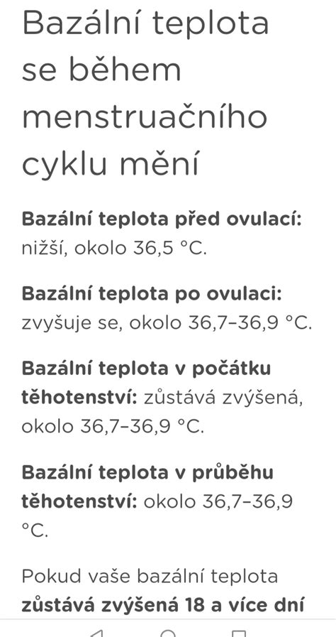 Ilustrace: Jak zaznamenat bazální teplotu v aplikaci Zdraví