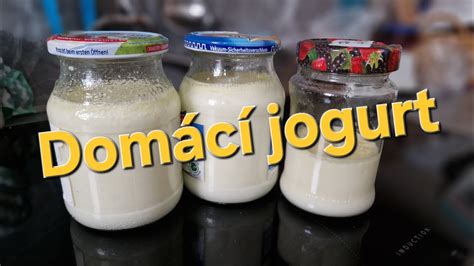 infografika s postupem výroby domácího jogurtu