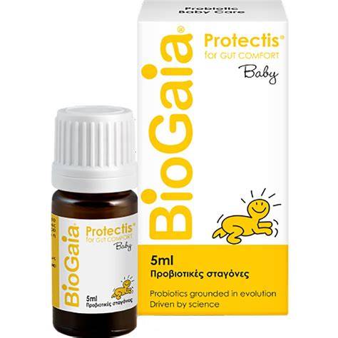 Diagram složení BioGaia Protectis kapek