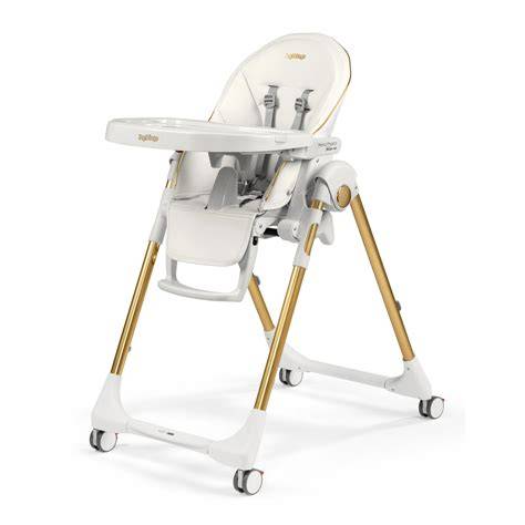 Peg Perego Prima Pappa Follow me Gold - plastová 2v1