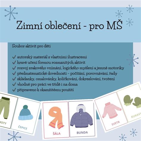Tabulka srovnání materiálů pro zimní oblečení pro miminka